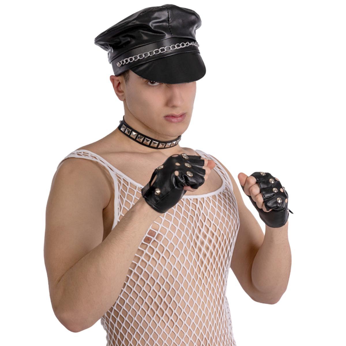 Biker cappello gaunti collarino Set 3 pz