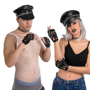 Biker cappello gaunti collarino Set 3 pz