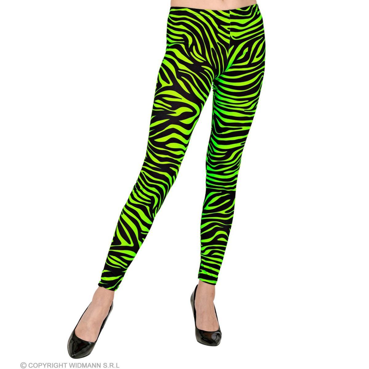 Leggins animalier verde