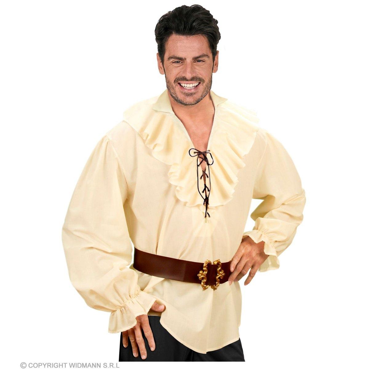 Camicia pirata beige