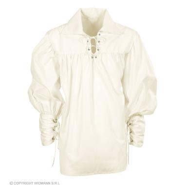 Camicia bianca lacci