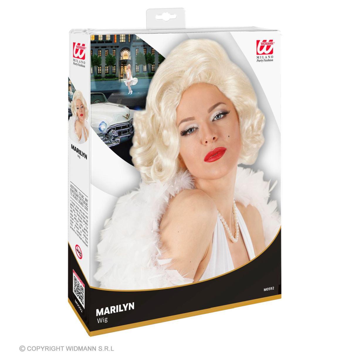 Parrucca bionda marilyn