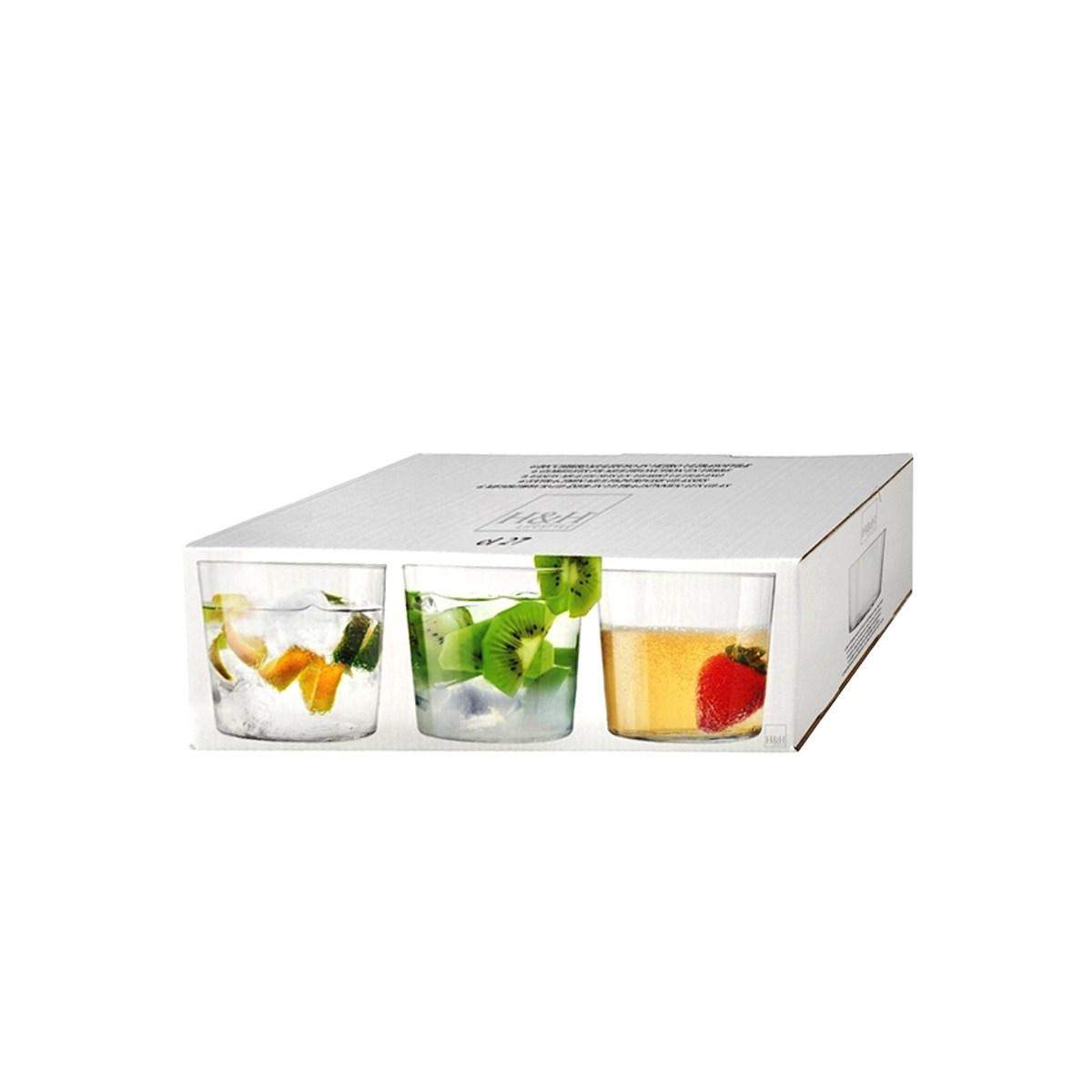 Bicchieri Vetro Set pz.6 Vino Shark ml.270 | H&H