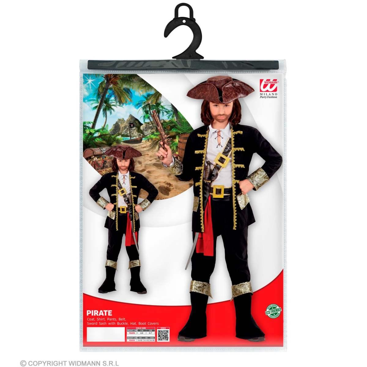 Costume pirata capitano