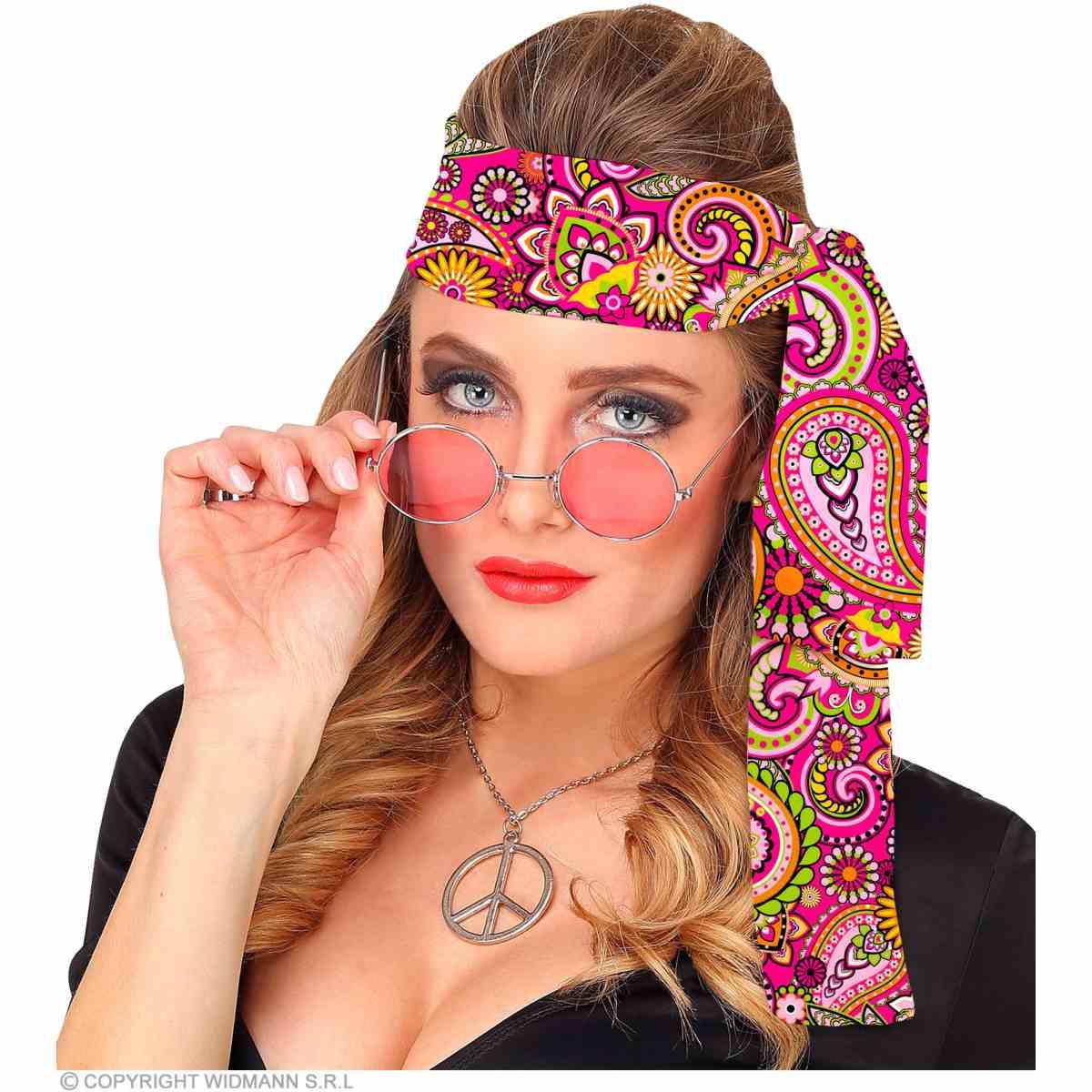 Fascia capelli hippie anni