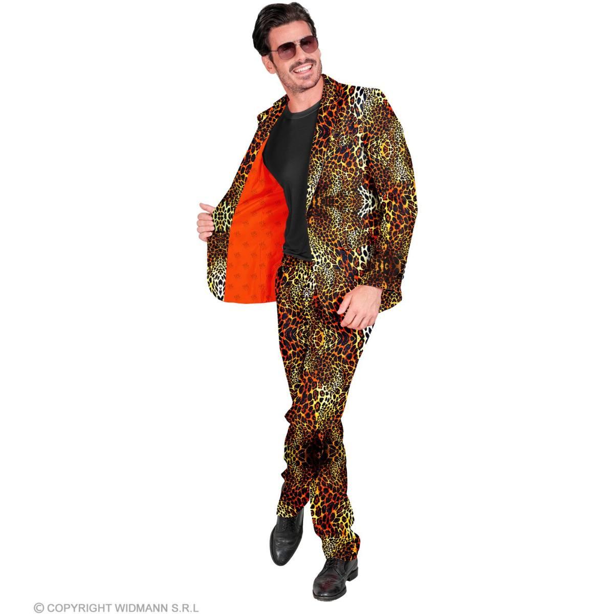 Costume completo party disco animalier