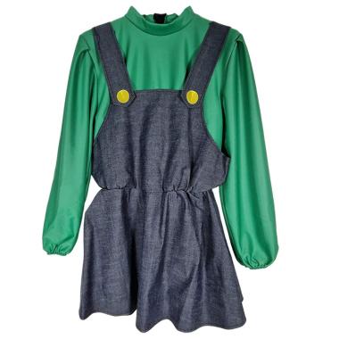 Costume salopette mario bross