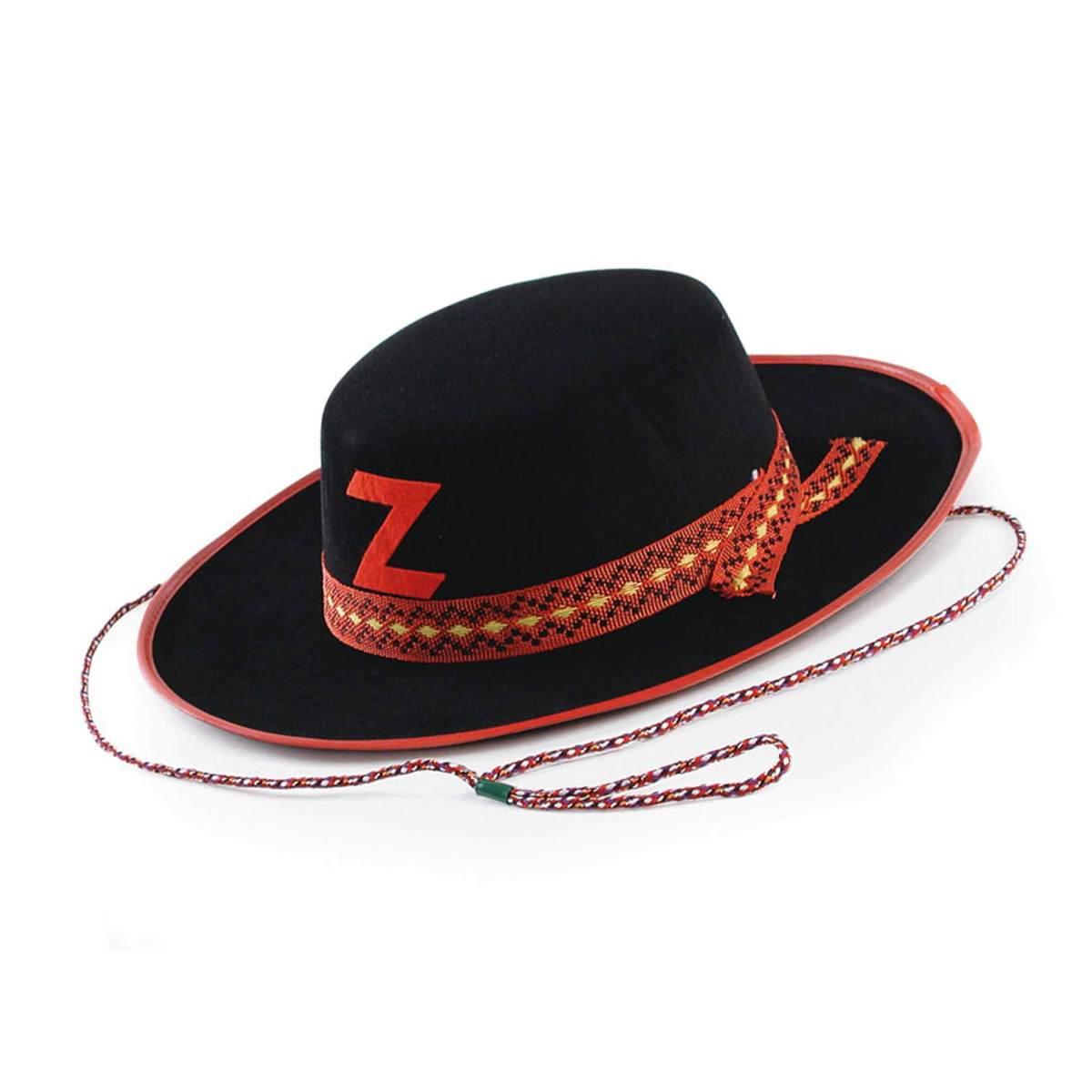 Cappello zorro nero