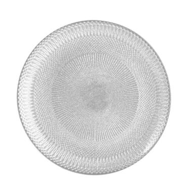 Piatto Tavola Vetro Frutta Bianco Opaco cm.Ø21 | H&H