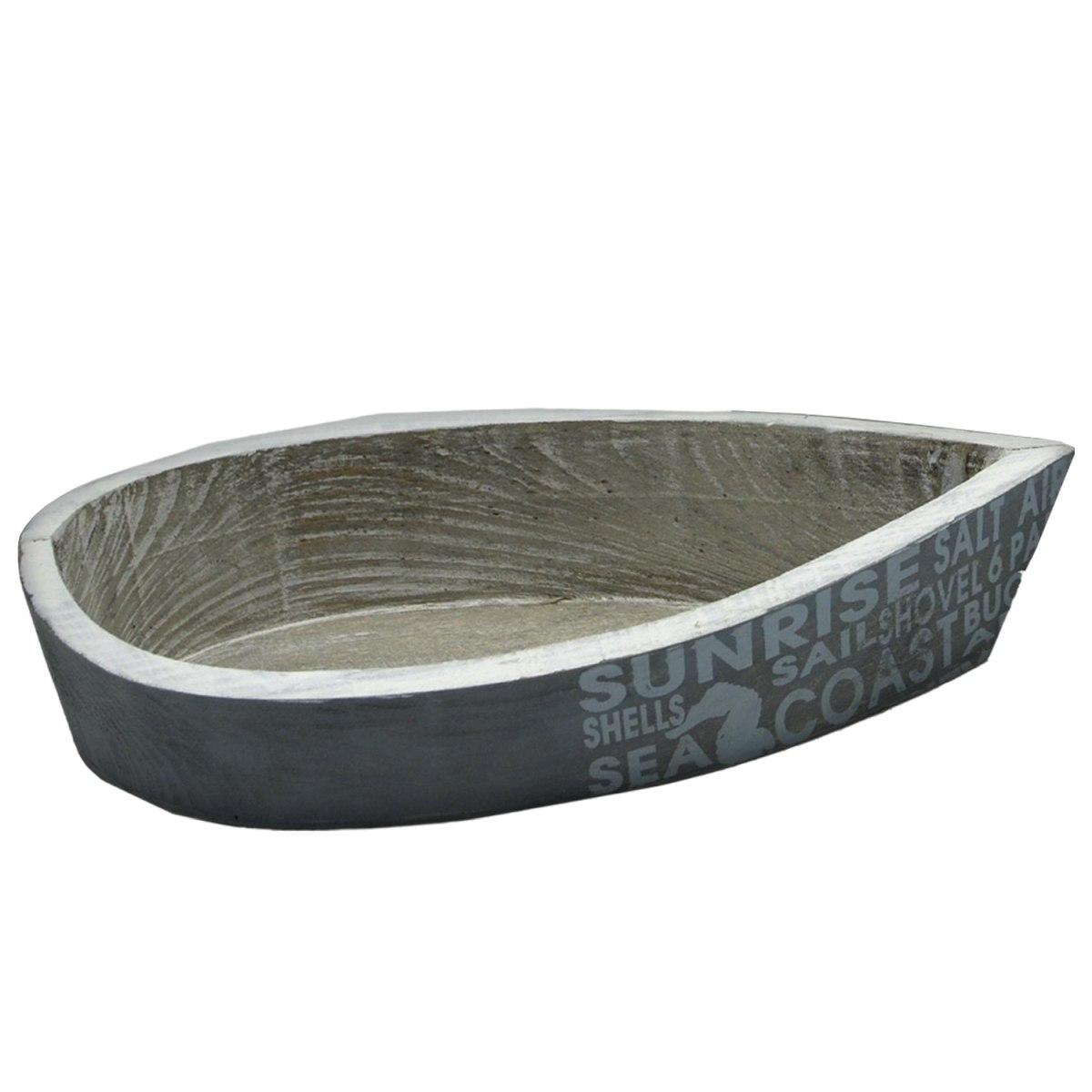 Decorazione mare barca azzurra 29 x 16,5 cm