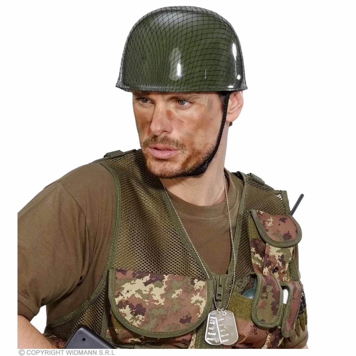 Collana metallo piastrine militari