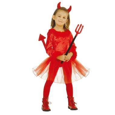 Costume diavoletta rossa