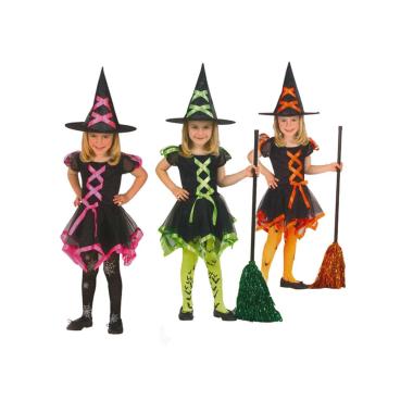 Costume streghetta neon