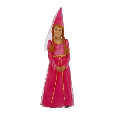 Costume fatina castellana rosa