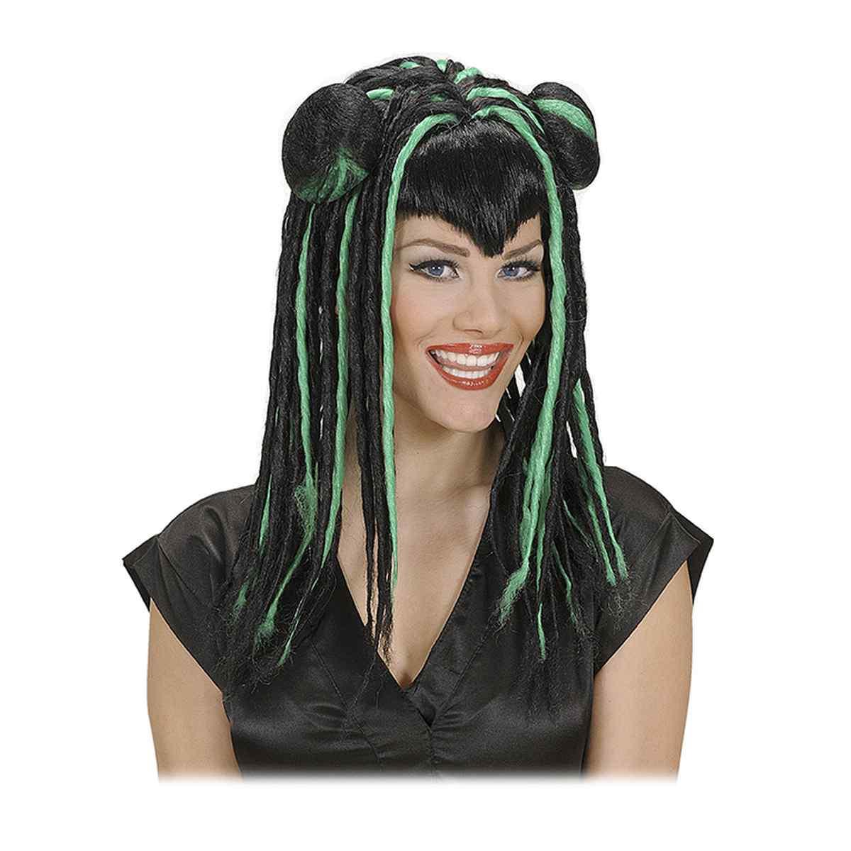 Parrucca mitsuko nera 4 colori