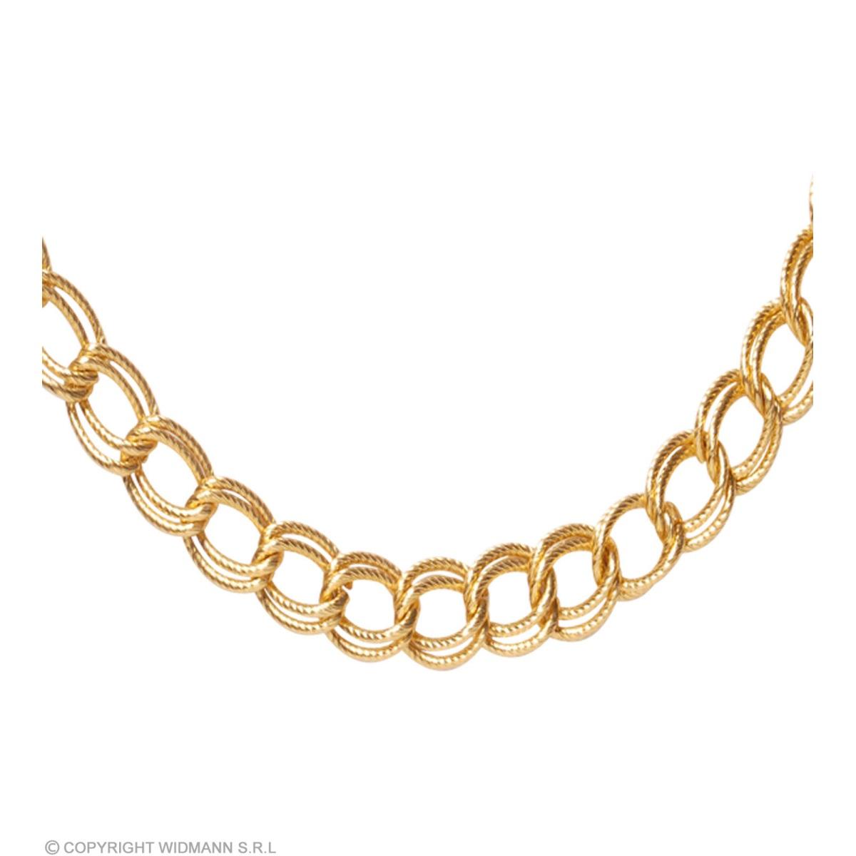 Collana metallo catena oro