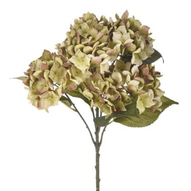 Fiore ortensia verde 57 cm