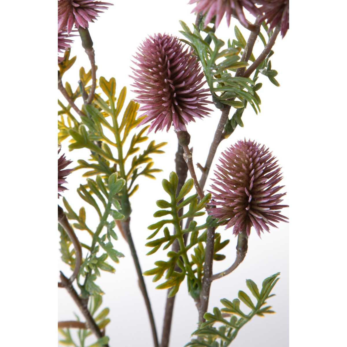 Fiore mini cardo x11 assortito 4 colori 64 cm
