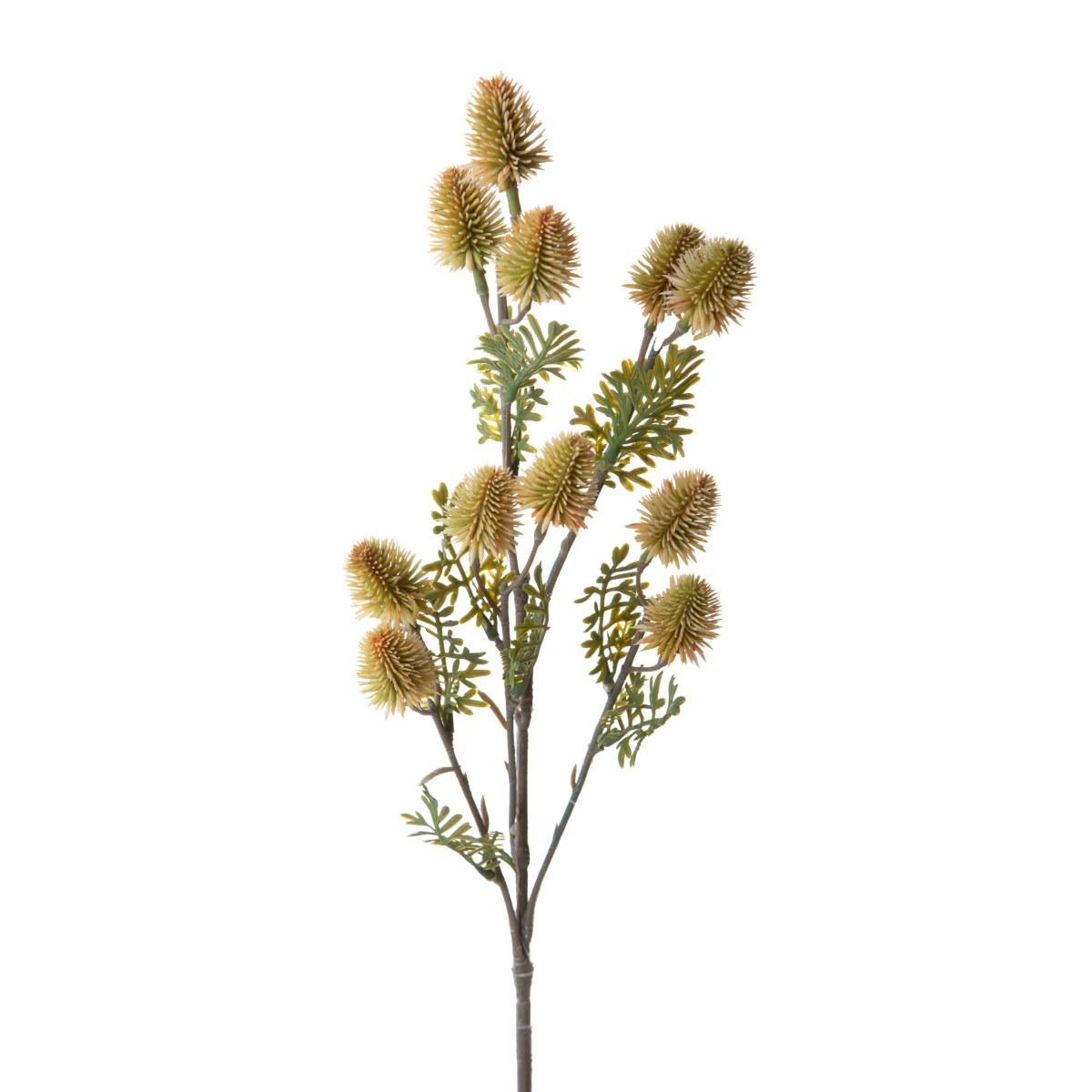 Fiore mini cardo x11 assortito 4 colori 64 cm