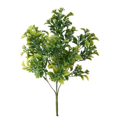 Fiore cespuglio bosso verde 33 cm