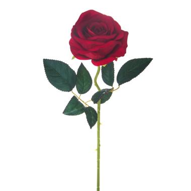 Fiore rosa rossa 55 cm