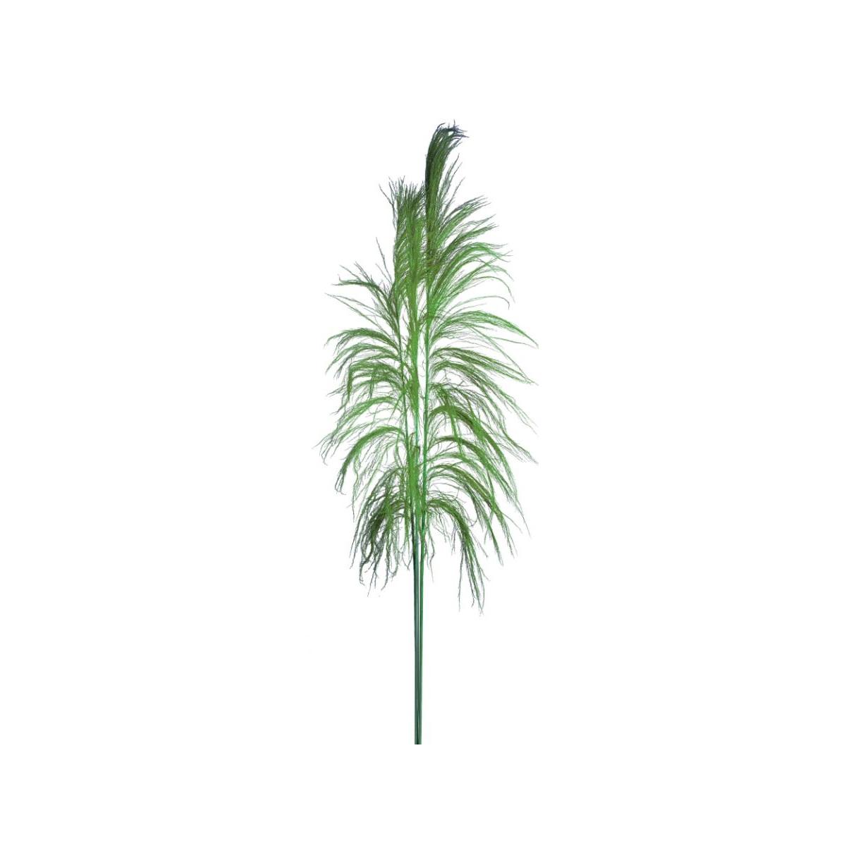 Fiore rametto cana brava naturale verde 200 cm