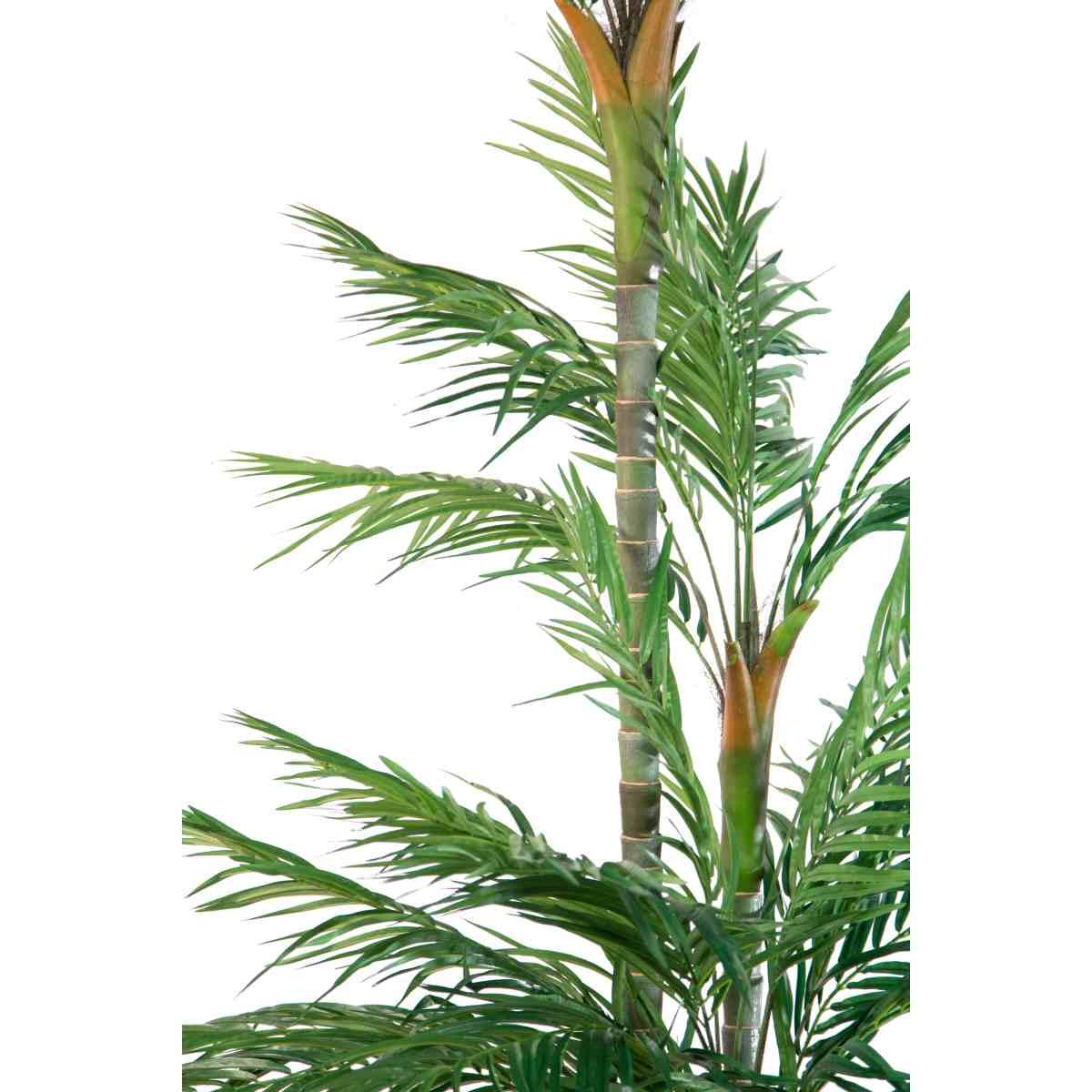 Pianta palma areca pvc verde vaso 270 cm