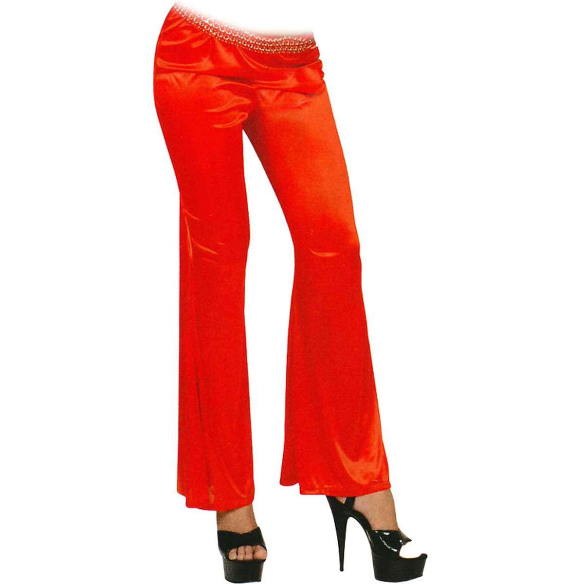 Pantaloni anni 70 80 zampa rossi