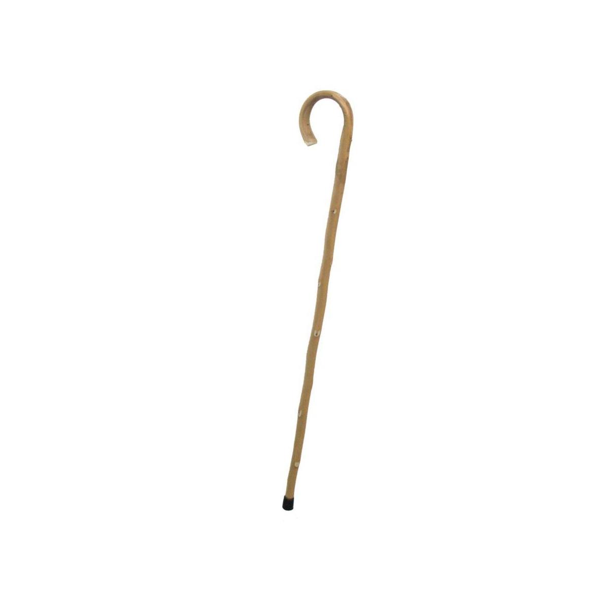Bastone Da Passeggio Rustico Naturale con Punta Gomma cm.h93 | Vacchetti