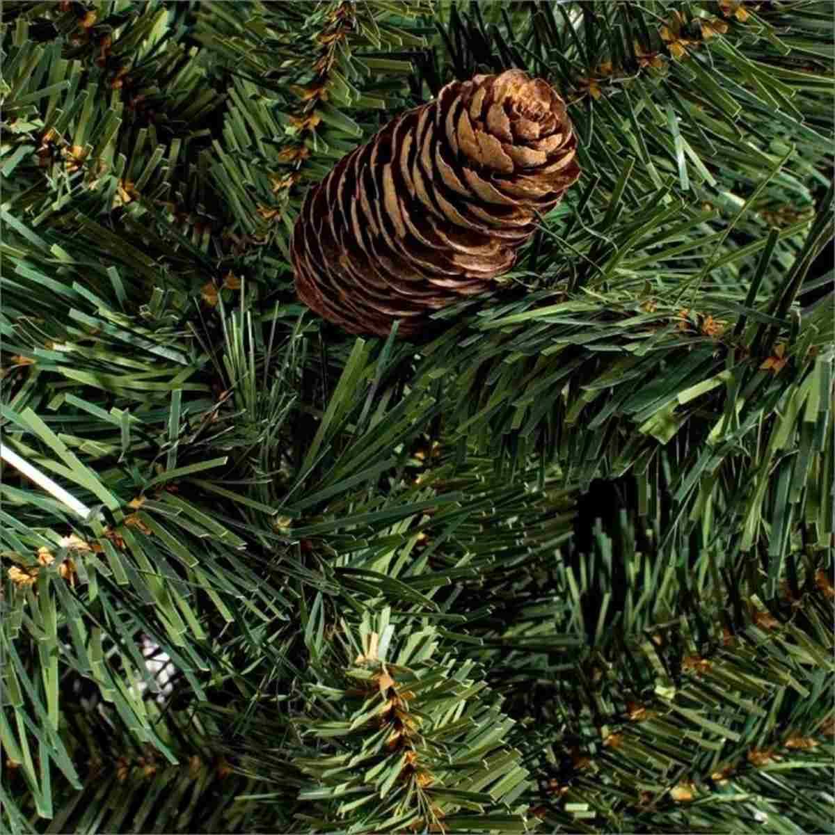 Albero di Natale 270 cm verde cone luxe pigne 2698 rami