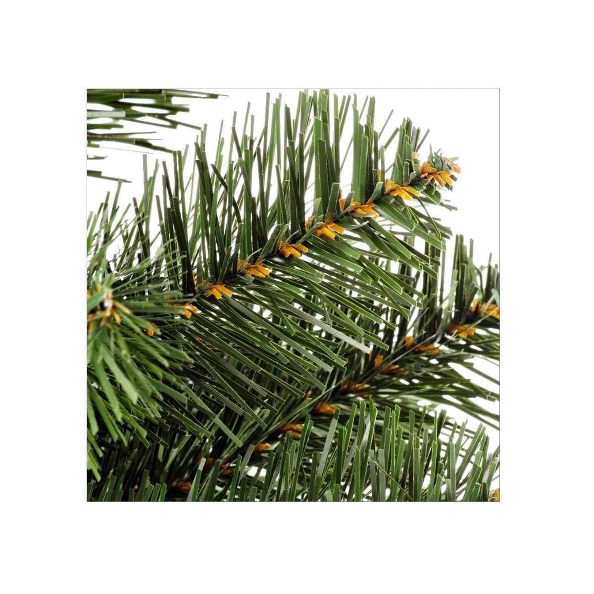 Albero di Natale 45 cm verde base juta