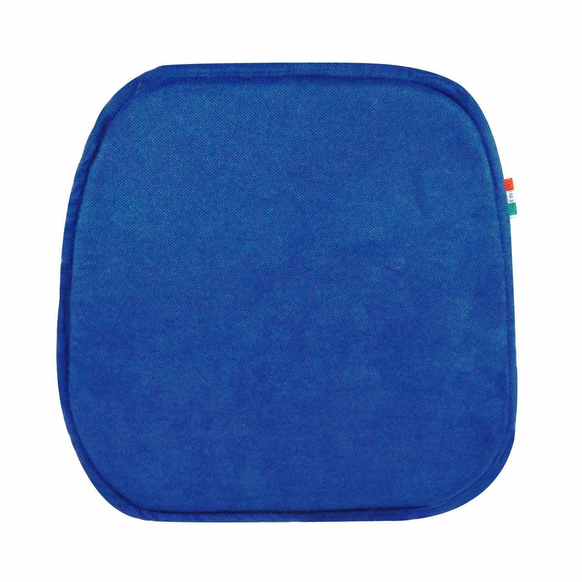 Cuscino sedia letizia blu semitondo