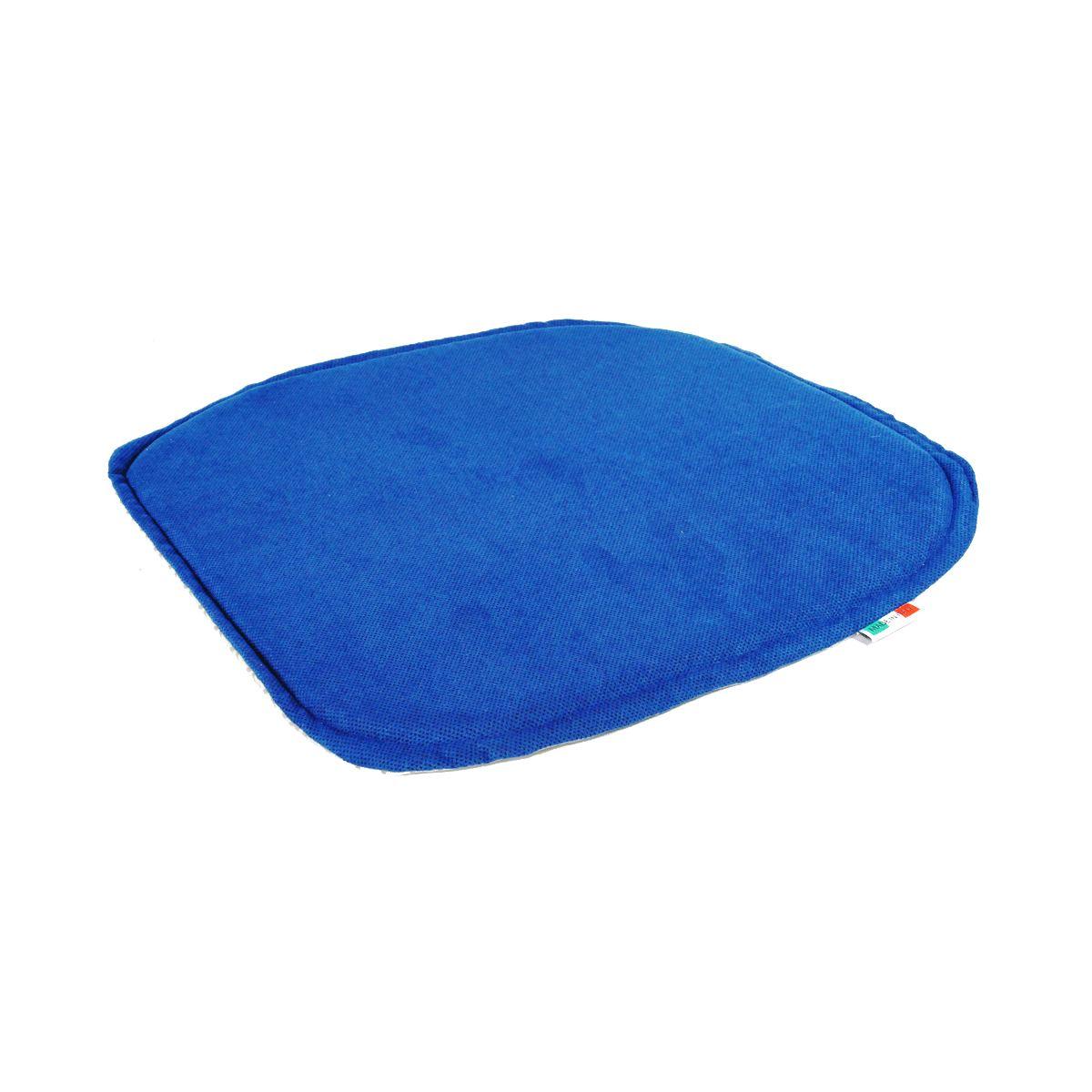 Cuscino sedia letizia blu semitondo