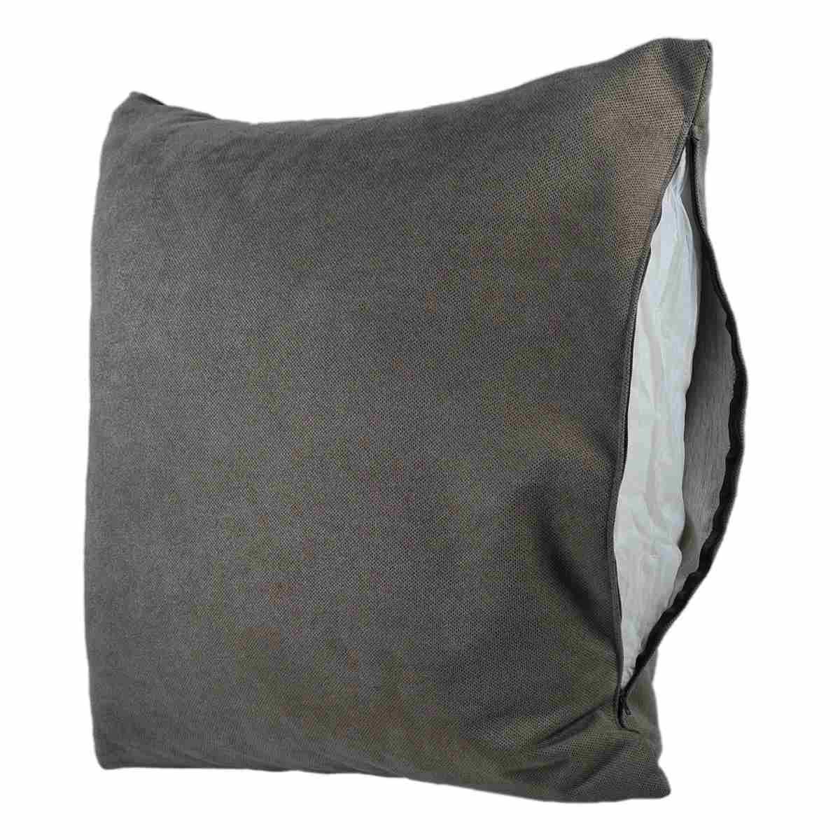 Cuscino arredo letizia tortora 41 x 41 cm