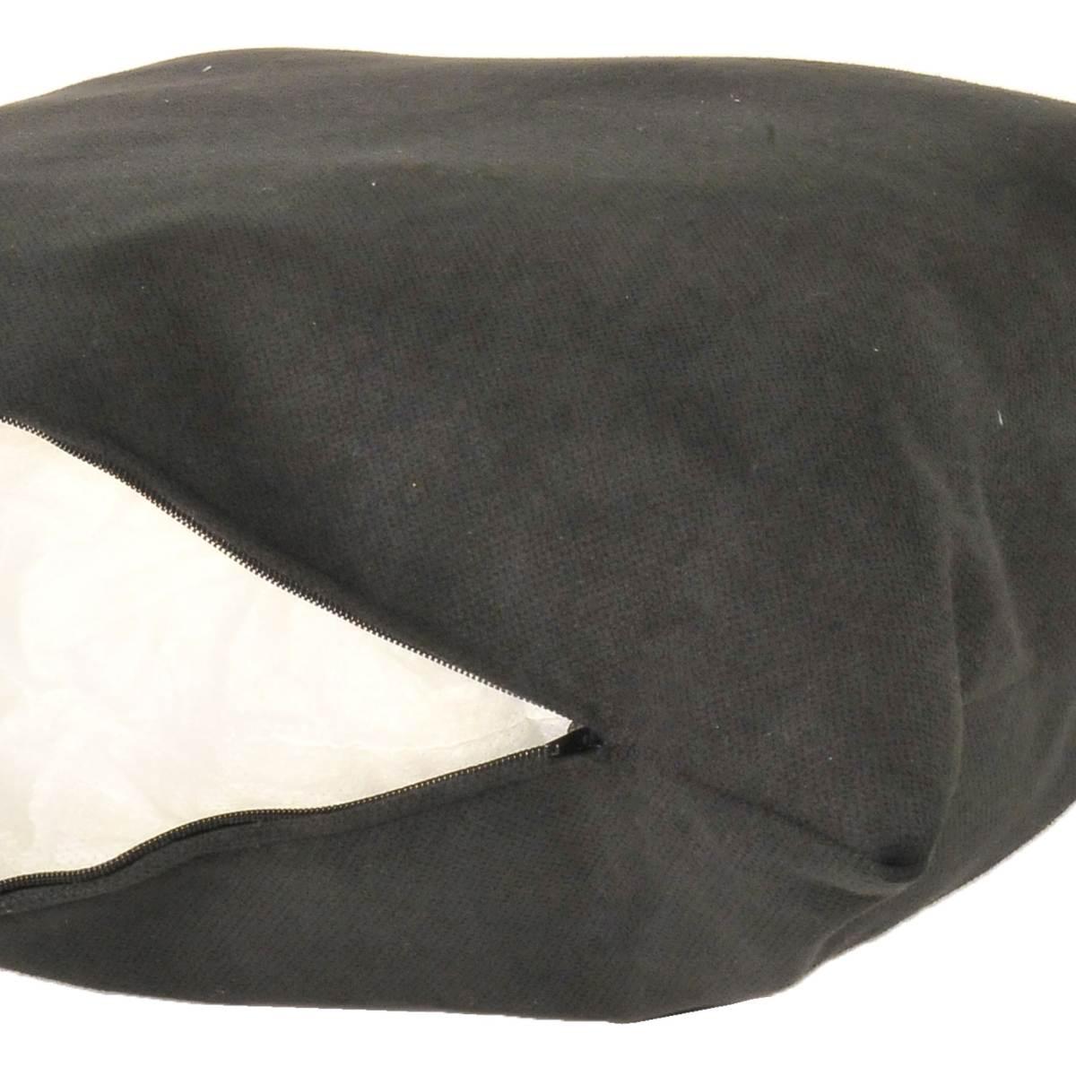 Cuscino arredo letizia nero 41 x 41 cm