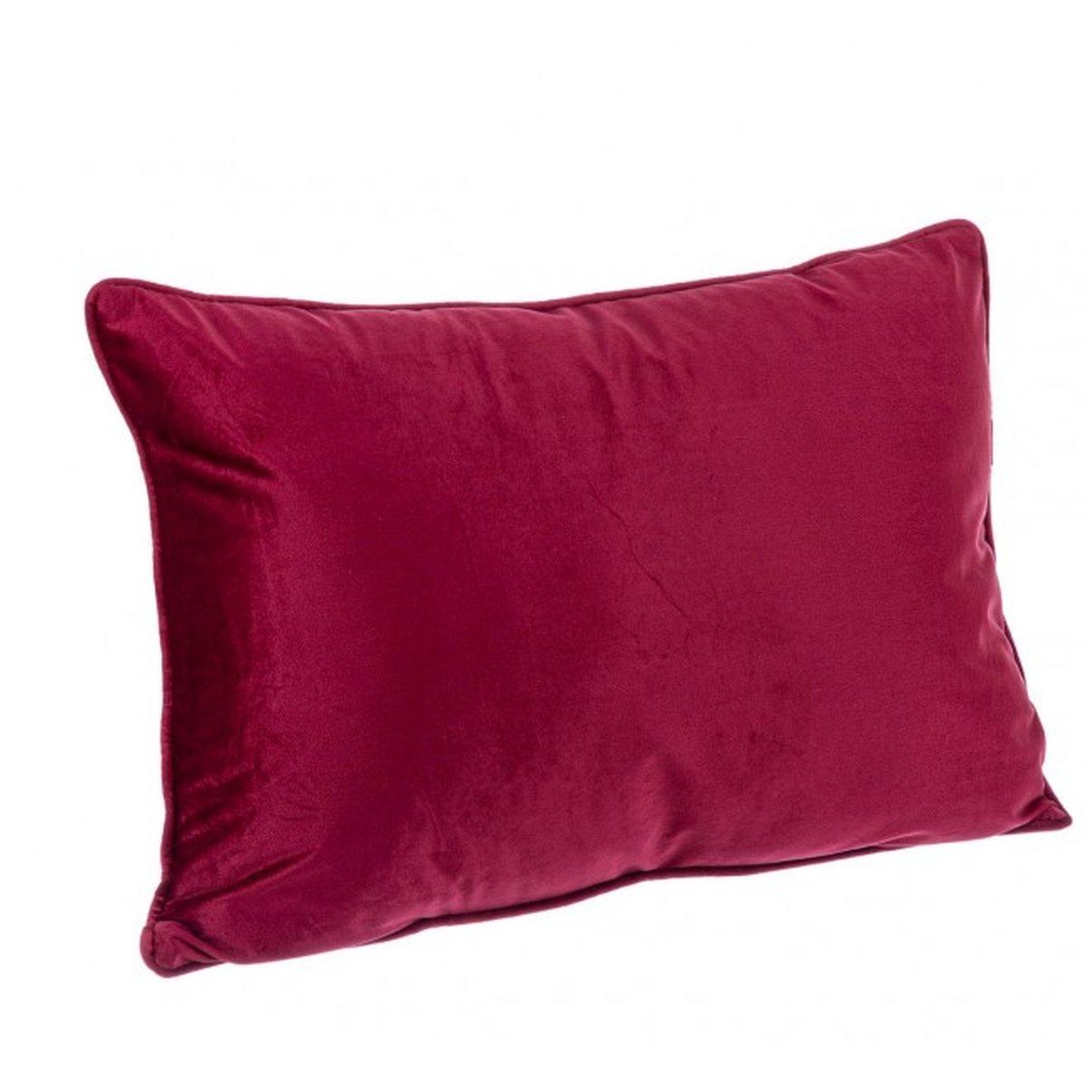 Cuscino arredo artemis rettangolare bordeaux