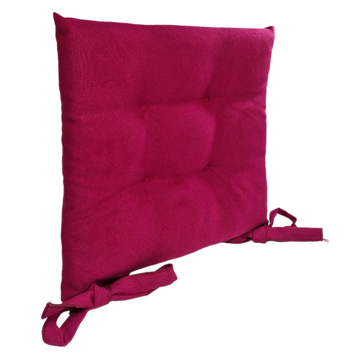 Cuscino sedia letizia rosa 41 x 41 cm