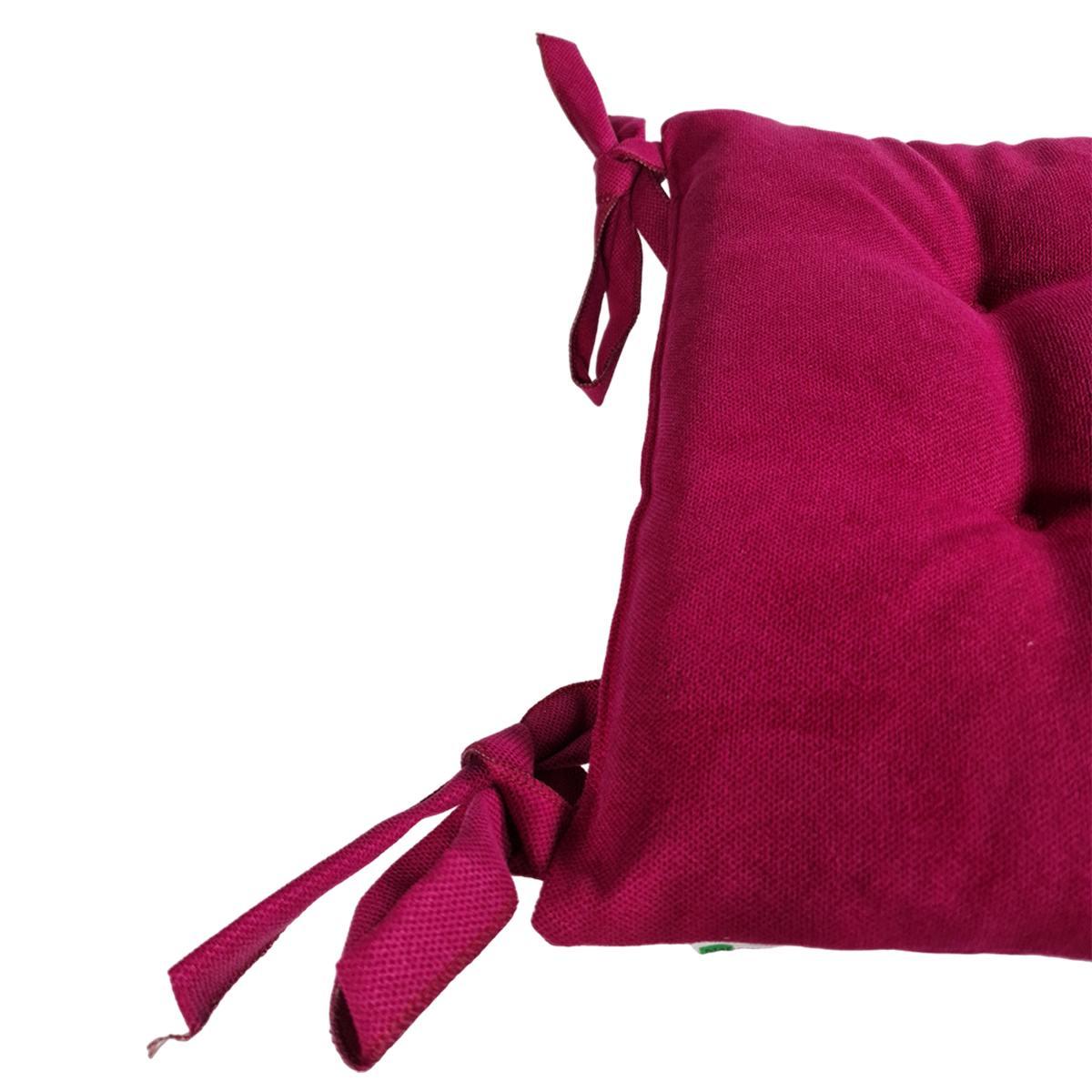 Cuscino sedia letizia rosa 41 x 41 cm