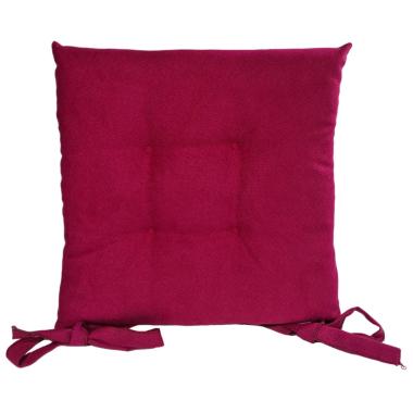 Cuscino sedia letizia rosa 41 x 41 cm
