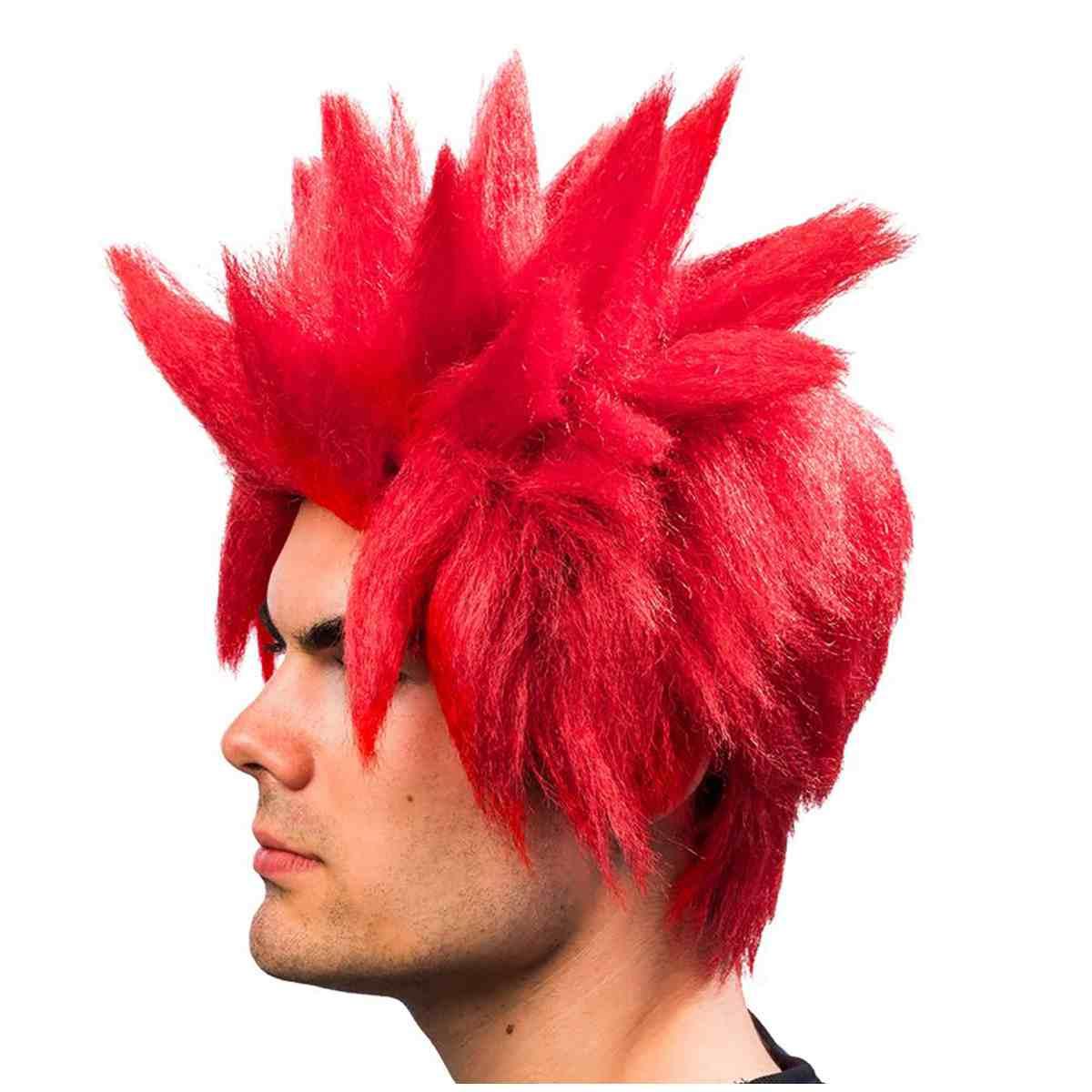 Parrucca guerriero dragon ball rossa