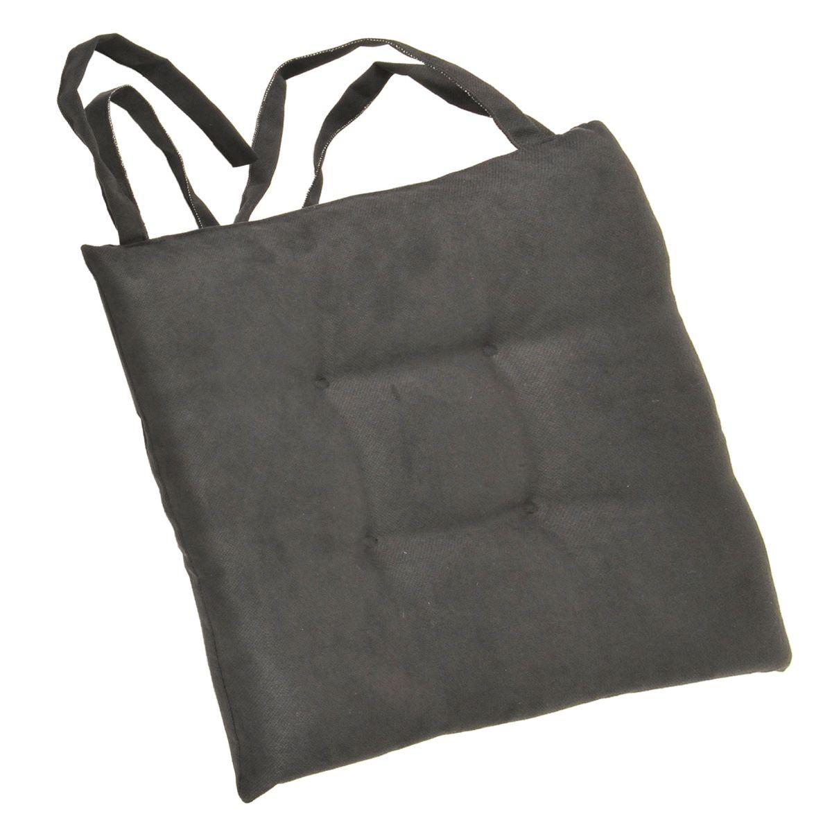 Cuscino sedia letizia nero 41 x 41 cm