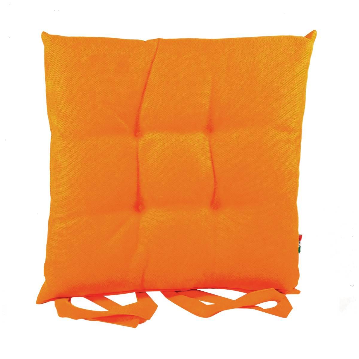 Cuscino sedia letizia arancio 41 x 41 cm