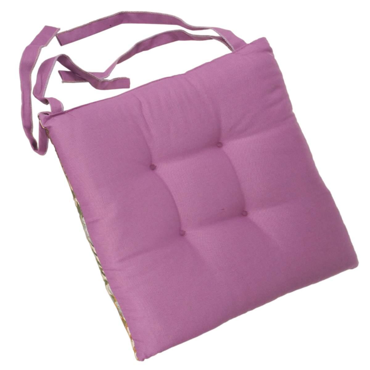 Cuscino sedia morbidone cotton palma 41 x 41 x 7 cm