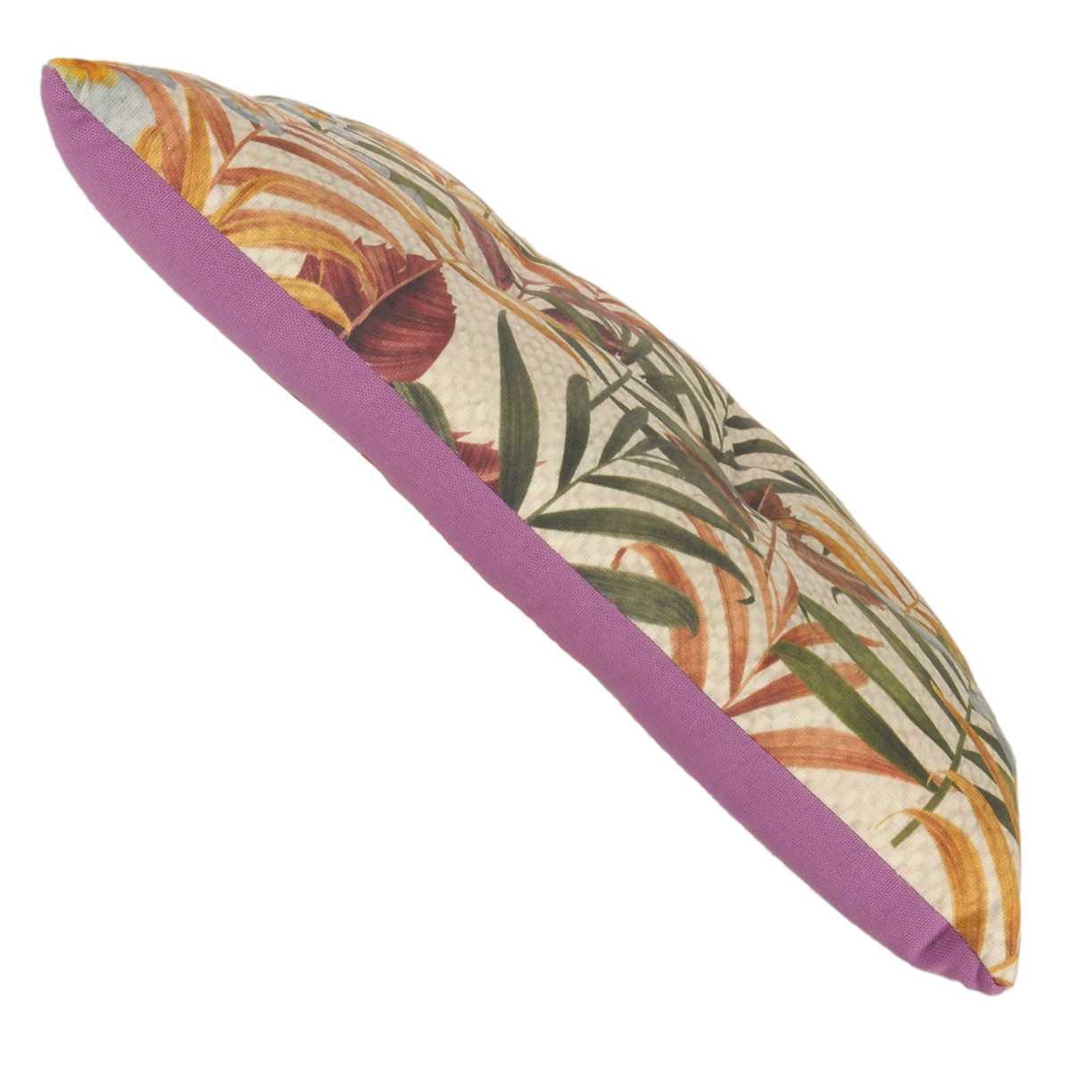 Cuscino sedia morbidone cotton palma 41 x 41 x 7 cm