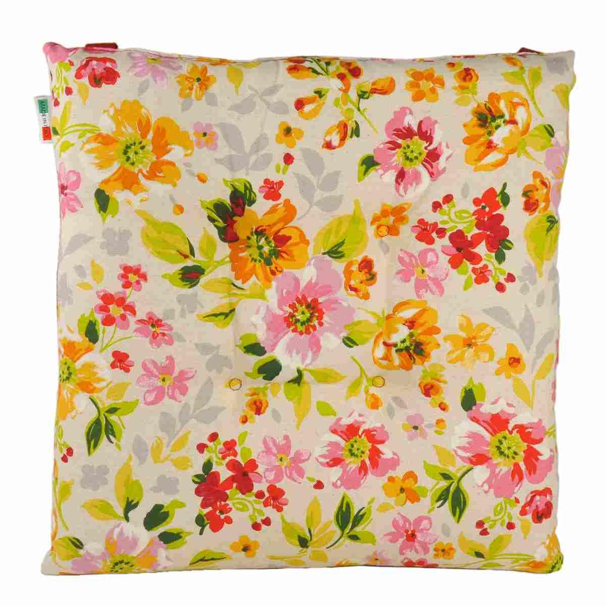 Cuscino sedia morbidone cotton primavera 41 x 41 cm