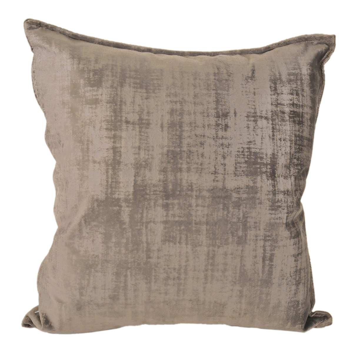 Cuscino arredo antracite 42 x 42 x 12 cm