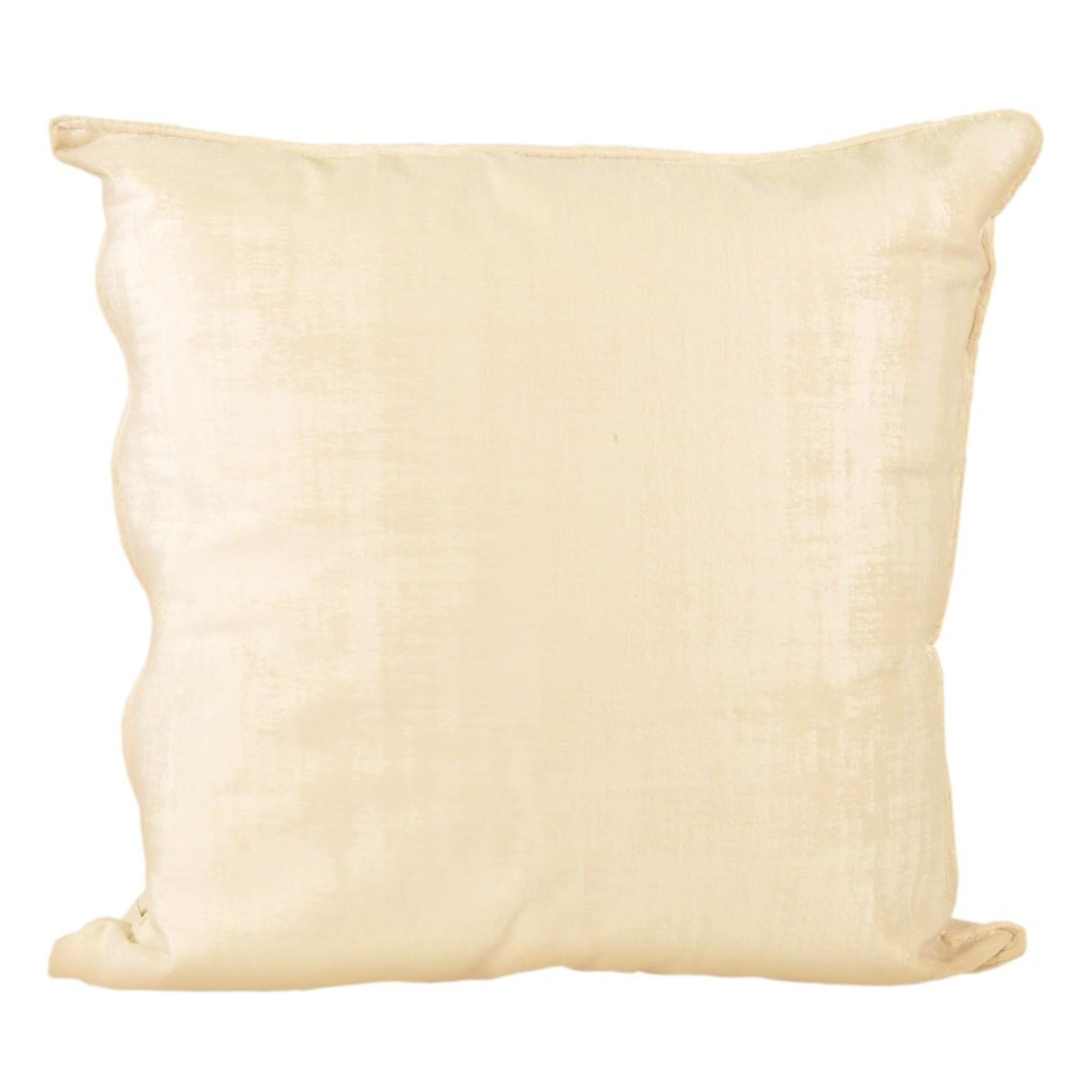 Cuscino arredo beige 42 x 42 x 12 cm