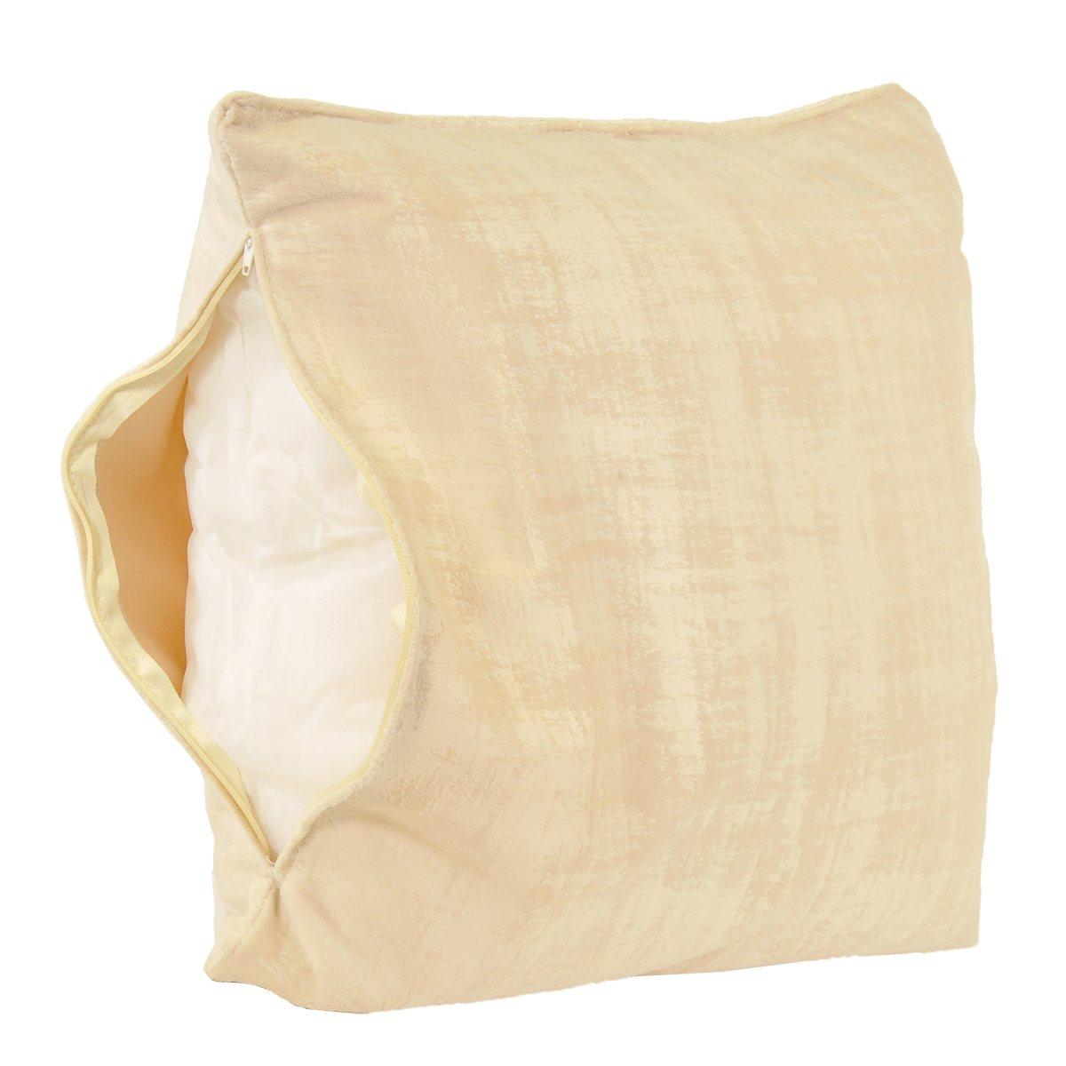 Cuscino arredo beige 42 x 42 x 12 cm