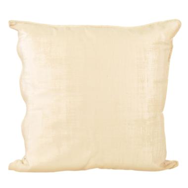Cuscino arredo beige 42 x 42 x 12 cm