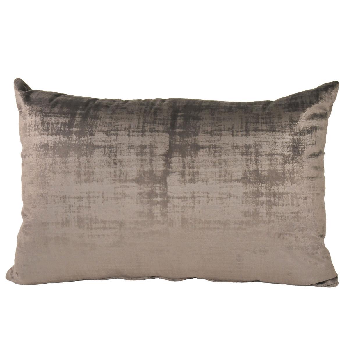 Cuscino arredo antracite 40 x 60 x 20 cm